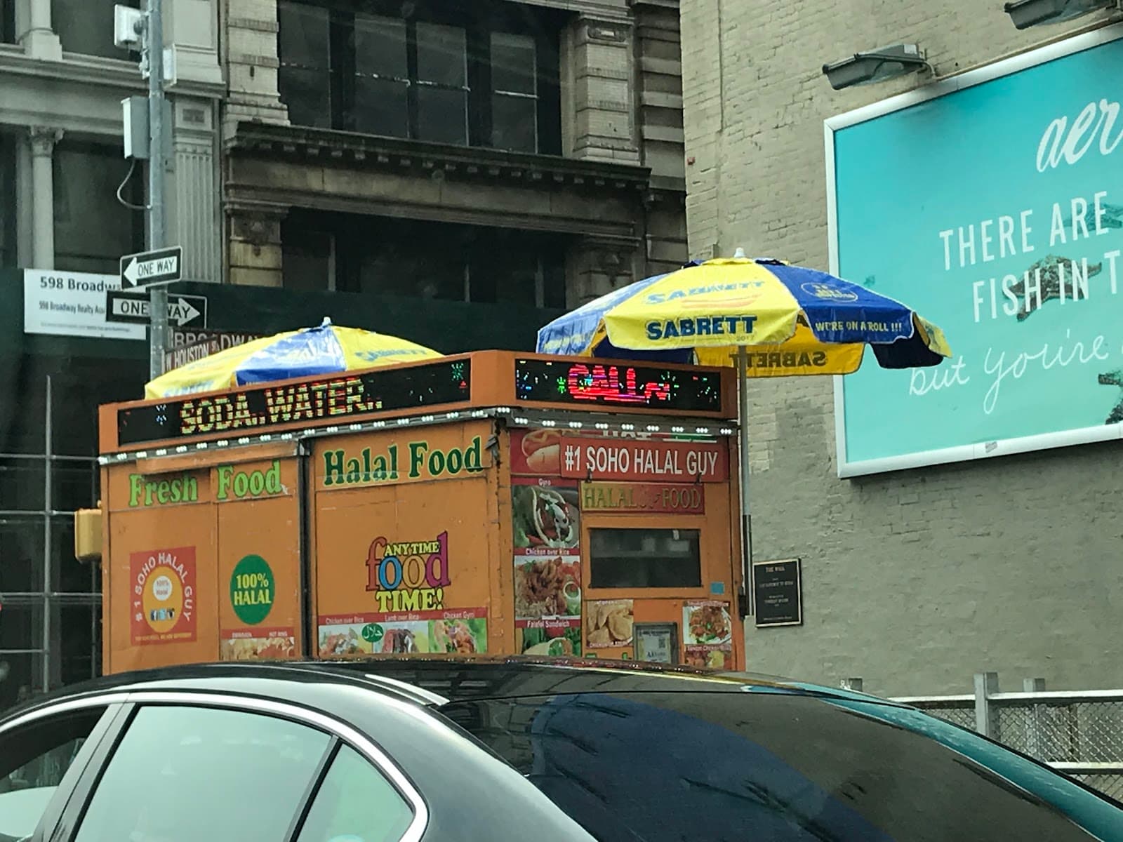 Halal Foodcart SoHo (Ok Cigars)